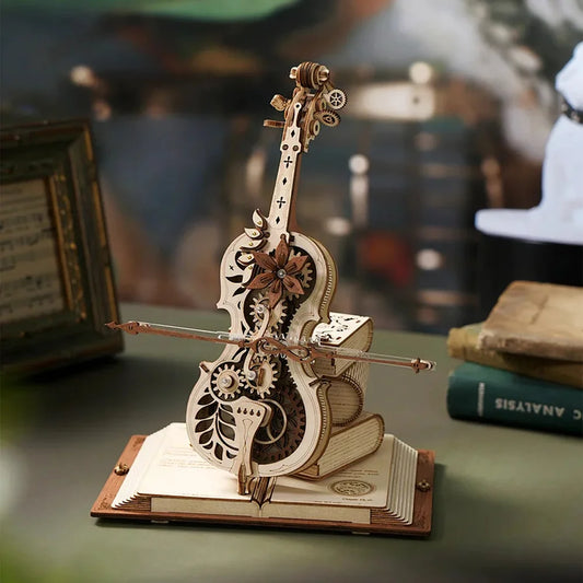 Magic Cello 3D Puzzle Music Box