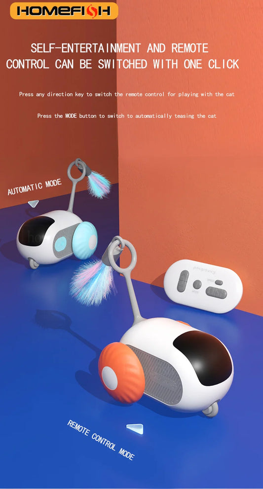 Interactive Smart Cat Toy Car