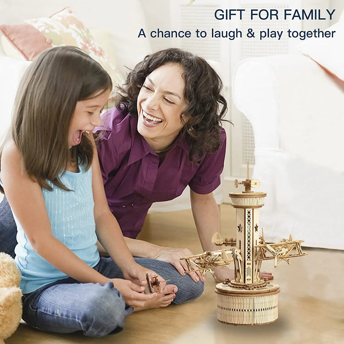 Wooden Marble Run Puzzle