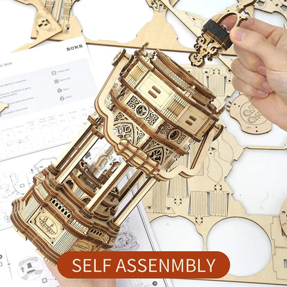 Wooden Marble Run Puzzle