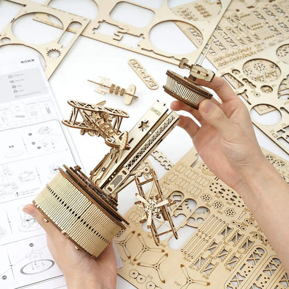 Wooden Marble Run Puzzle