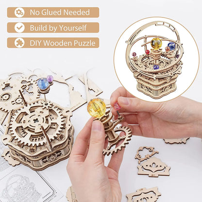 Wooden Marble Run Puzzle