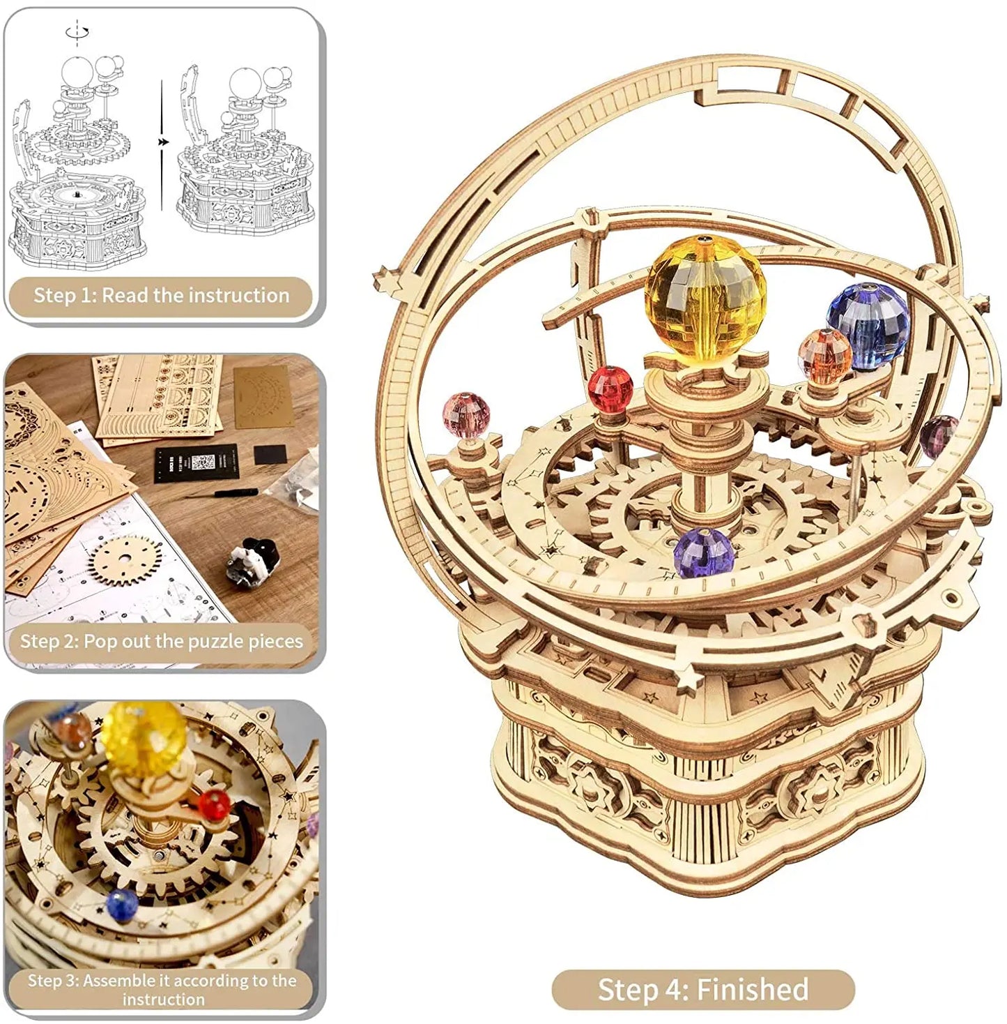 Wooden Marble Run Puzzle