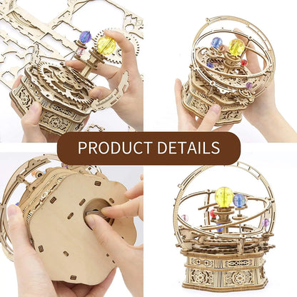 Wooden Marble Run Puzzle