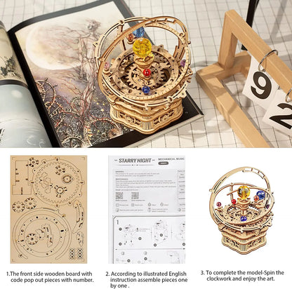 Wooden Marble Run Puzzle