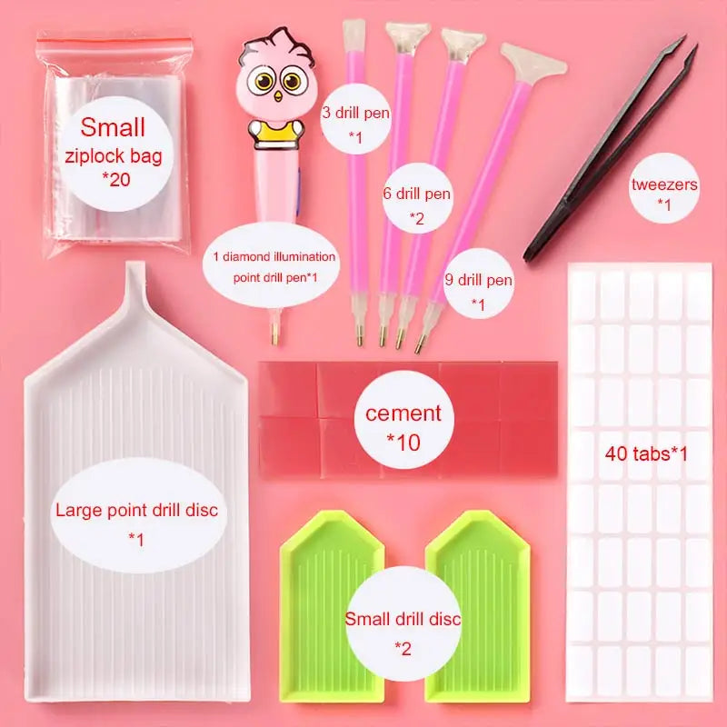 DIY Diamond Painting Canvas Kit