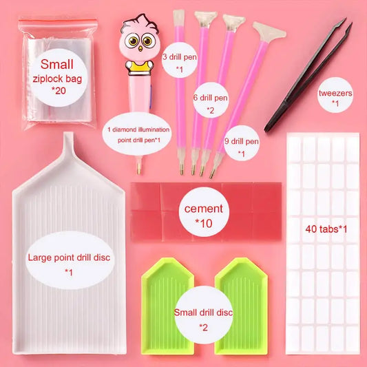 DIY Diamond Painting Canvas Kit