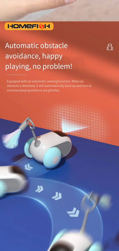 Interactive Smart Cat Toy Car