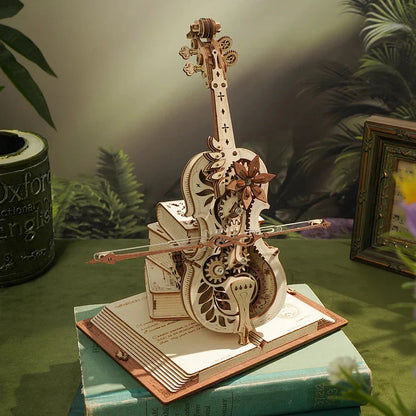 Magic Cello 3D Puzzle Music Box