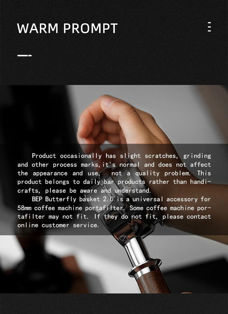 Espresso Coffee Tamper – Professional Stainless Steel Barista Tool