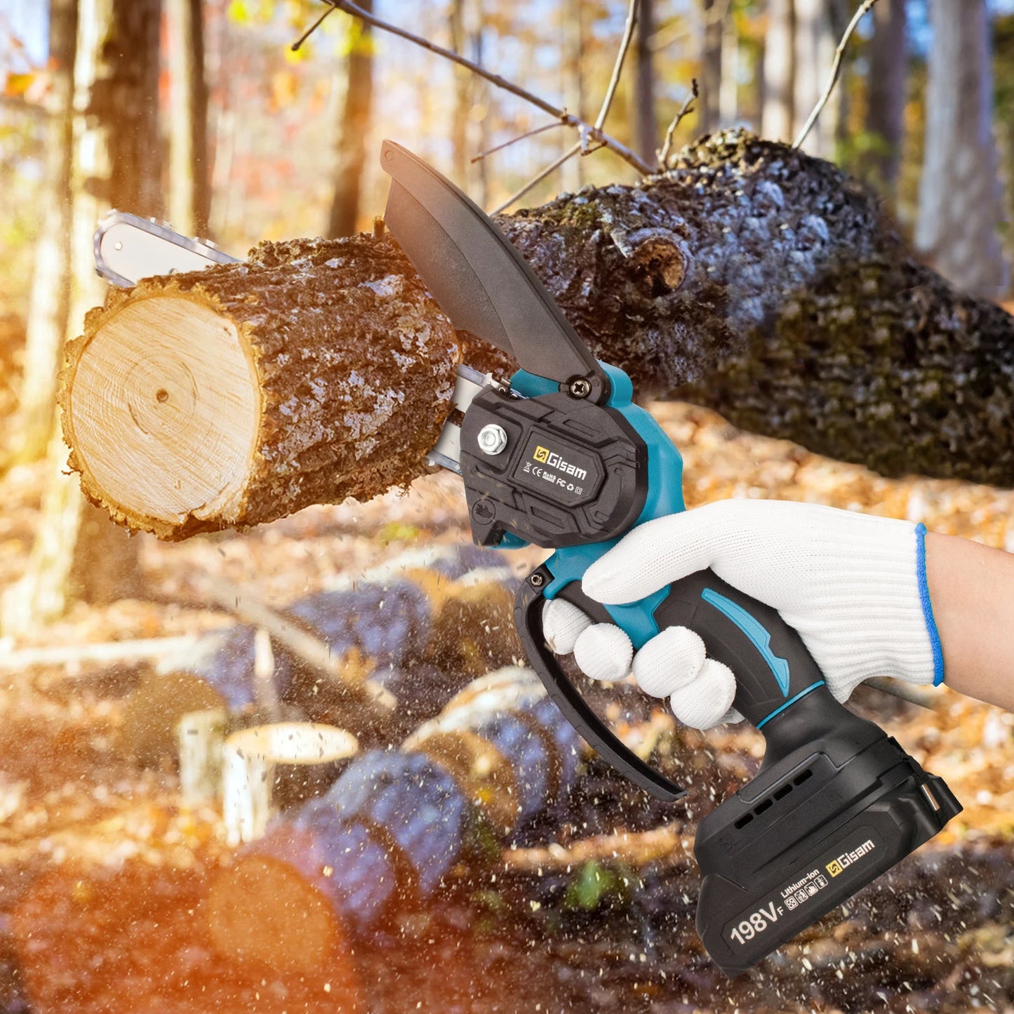 Cordless Electric Mini Chainsaw
