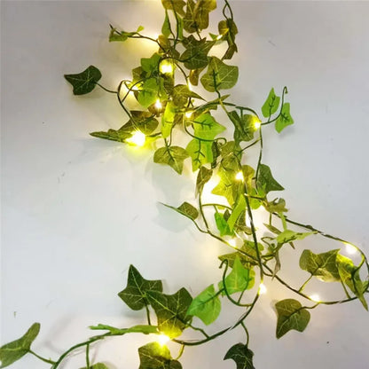 Greenery Garland String Lights