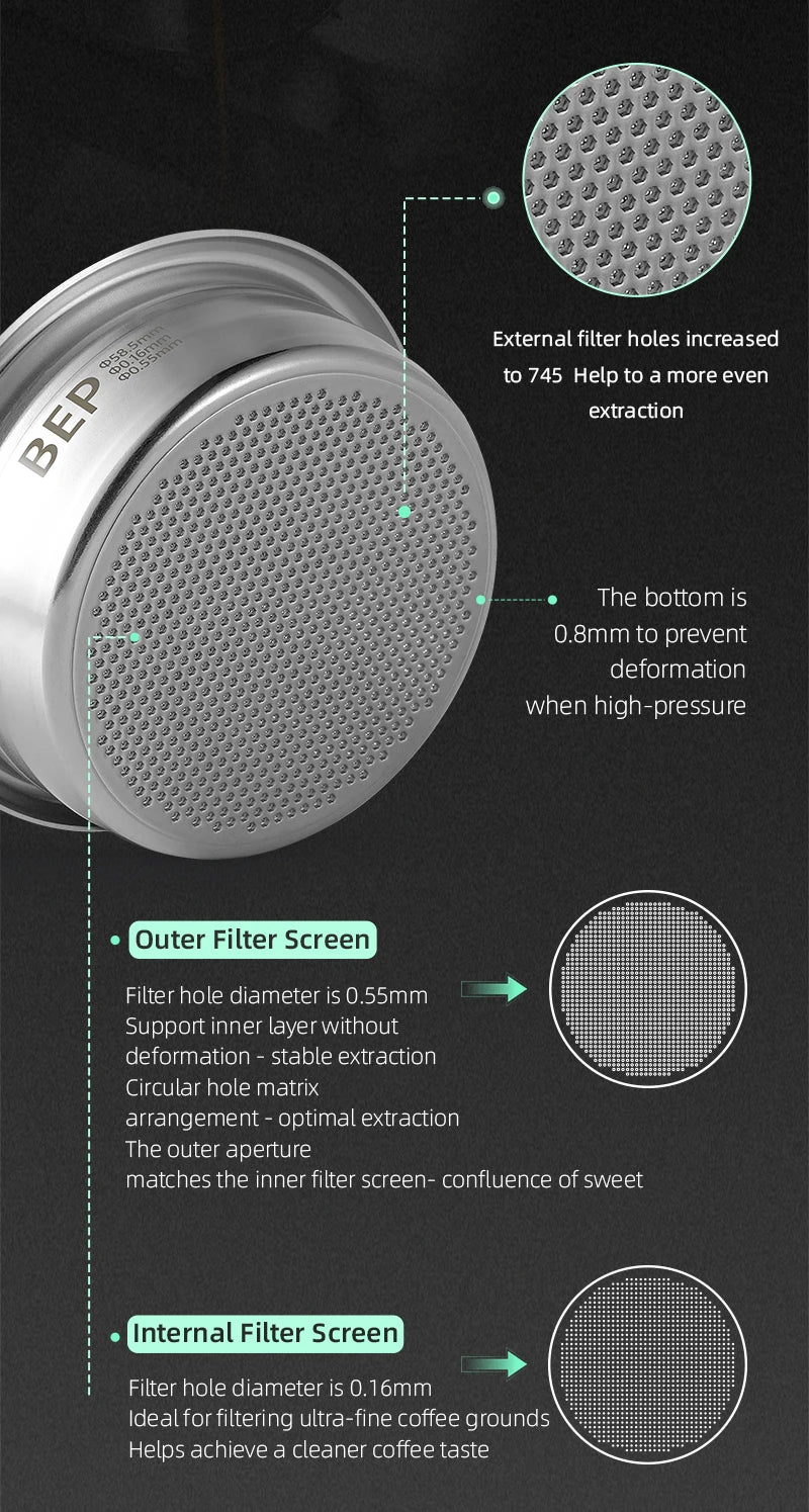 Espresso Coffee Tamper – Professional Stainless Steel Barista Tool