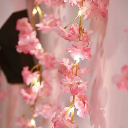 Cherry Blossom LED Garland Lights