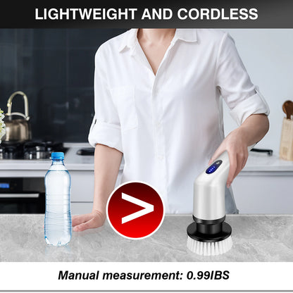 Cordless Spin Scrubber for Bathroom & Kitchen