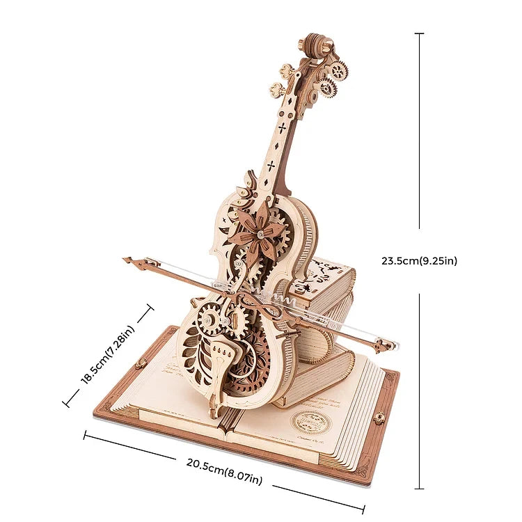 Magic Cello 3D Puzzle Music Box