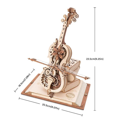 Magic Cello 3D Puzzle Music Box