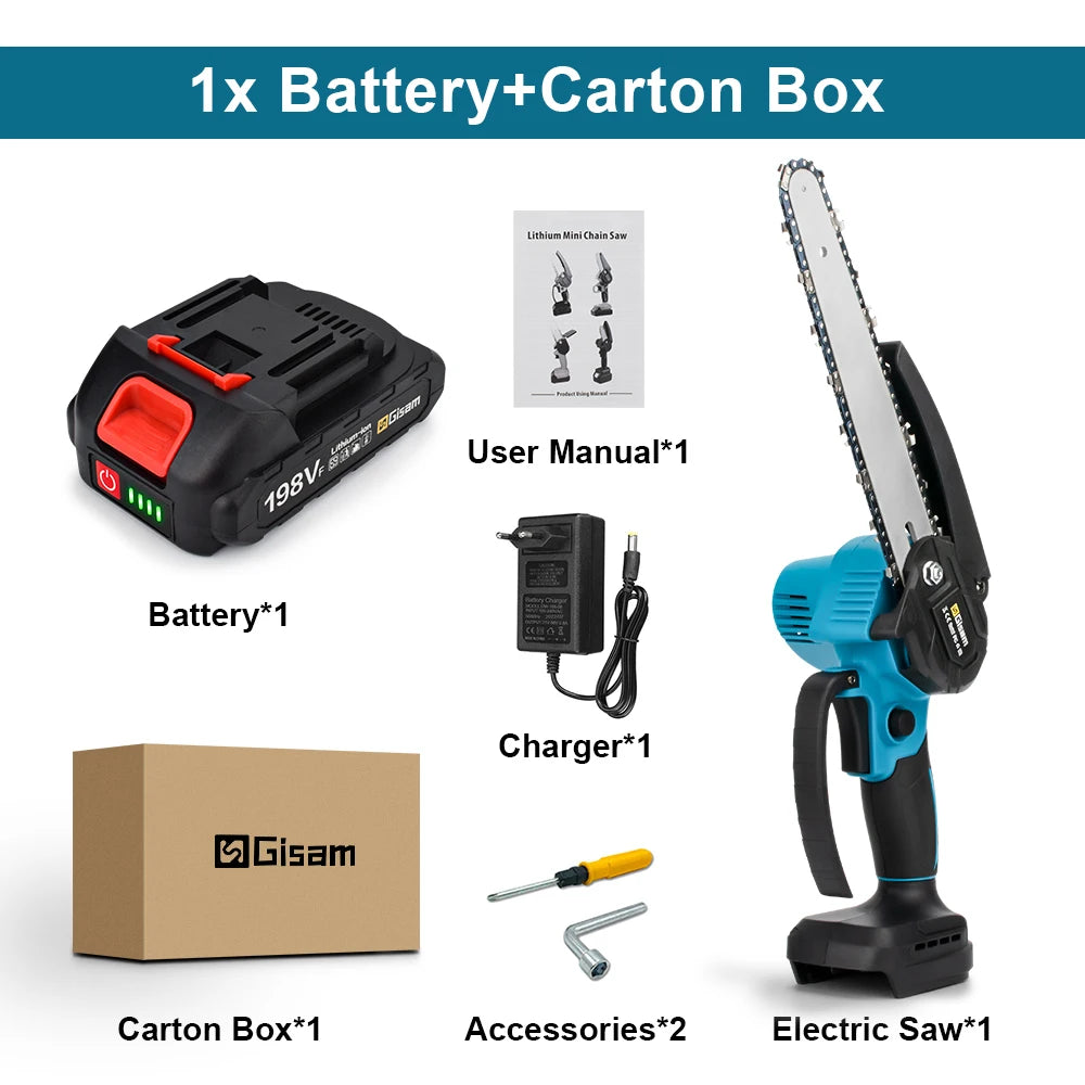 Cordless Electric Mini Chainsaw