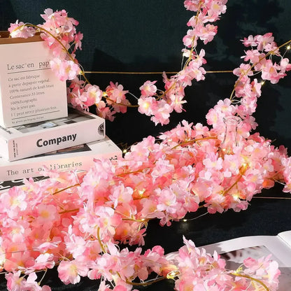 Cherry Blossom LED Garland Lights